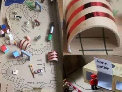 過六一，用紙盒包裝給孩子DIY一個玩具吧！